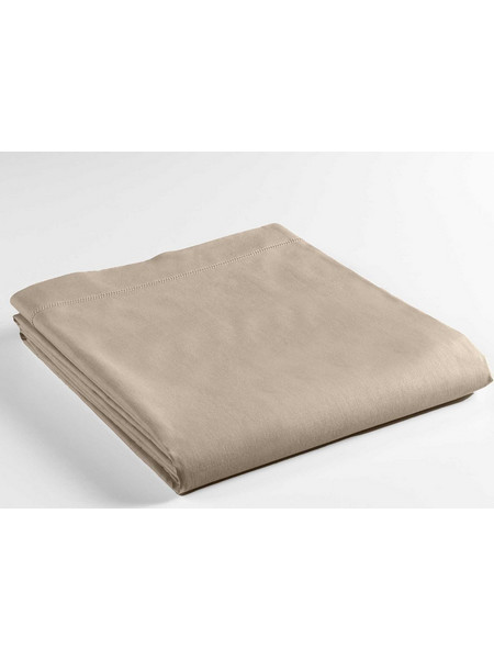 Douceur d'interieur Σεντόνι Υπέρδιπλο Βαμβακερό 240x300 Lina Sand