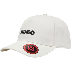 Hugo Ανδρικό Καπέλο Jockey Snapback Υφασμάτινο Λευκό 50533410-103