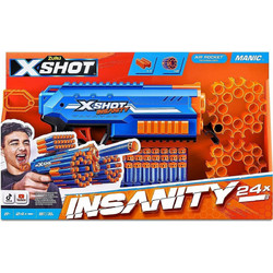 Zuru X-Shot Insanity Σετ Παιδικό Όπλο με Μαλακές Σφαίρες 36603