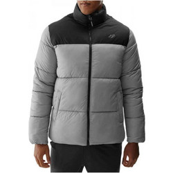 4F Ανδρικό Μπουφάν Χειμωνιάτικο Puffer Γκρι 4FWAW24TDJAM485-25S