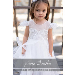 Stova Bambini Βαπτιστικό Φόρεμα 2τμχ SS25-G23