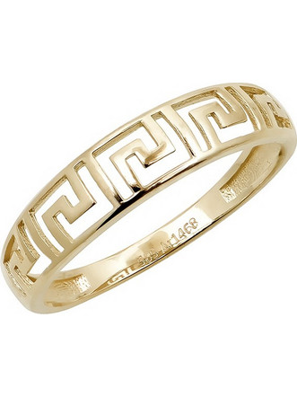 Million Diamonds Γυναικείο Δαχτυλίδι Μαίανδρος από Xρυσό 14K RZ22129