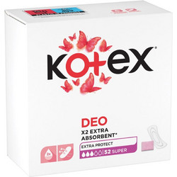Kotex Deo Extra Protect Super Σερβιετάκια για Ελαφριά Ροή 3 Σταγόνες