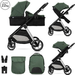 Lorelli Aspen Καρότσι Μωρού 2 σε 1 Green