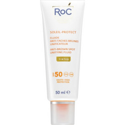 Roc Soleil Protexion+ Anti Brown Spots Unifying Αντηλιακή Κρέμα Προσώπου Αντιγηραντική Κατά των Πανάδων με Χρώμα SPF50+ 50ml