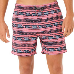 Rip Curl Fun Times Ανδρικό Μαγιό Σορτς με Σχέδια Ροζ 09GMBO-3156