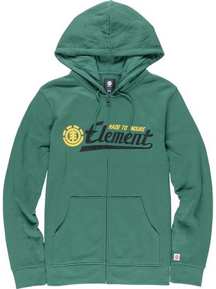Element Ανδρική Ζακέτα Φούτερ με Κουκούλα και Φερμουάρ Χακί F1ZHA6-ELF73749