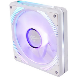 Havit F2096 Case Fan 120mm RGB με Σύνδεση 4-Pin PWM White