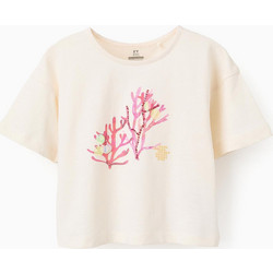 Zippy Παιδικό T-Shirt Κοντομάνικο Μπεζ 31071144021