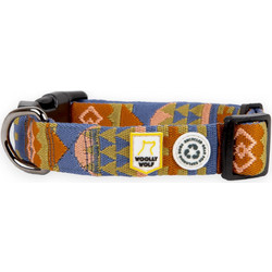 Woolly Wolf Nightless Night Κολάρο Σκύλου Πολύχρωμο 2.5x30-45cm