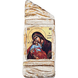 Μπομπονιέρα Βάπτισης Εικόνα Αγιογραφία από Κεραμικό M3738-2