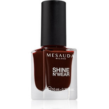 Mesauda Shine N' Wear 201 Gloss Βερνίκι Νυχιών Μακράς Διαρκείας Quick Dry 10ml