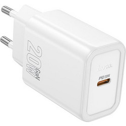 Hoco N60 Φορτιστής χωρίς Καλώδιο με Θύρα USB-C 20W Power Delivery White