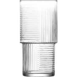 Hermia Σετ Ποτήρια Νερού Γυάλινα 400ml 6τμχ 990LAV1196
