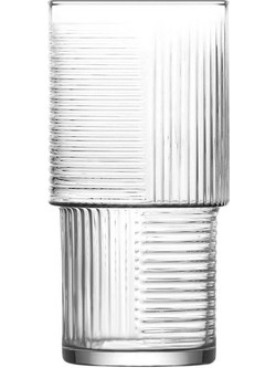 Hermia Σετ Ποτήρια Νερού Γυάλινα 400ml 6τμχ 990LAV1196