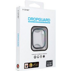 X-ONE Dropguard Θήκη Σιλικόνης με Προστασία Οθόνης για Apple Watch Ultra 49mm Διαφανής