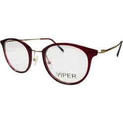 Viper 9070 C2 Ανδρικός Σκελετός Γυαλιών Οράσεως Μεταλλικός Χρυσός Καφέ