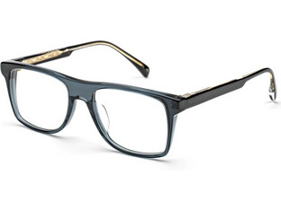 AM Eyewear O64-SB Ανδρικός Σκελετός Γυαλιών Οράσεως Κοκάλινος Μαύρος