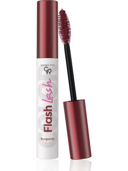 Golden Rose Flash Lash Colored 10 Burgundy Mascara για Μήκος & Καμπύλη 9ml