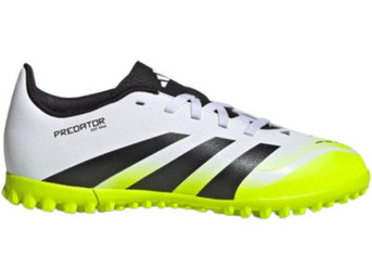 Adidas Predator Club TF JH8862 Παιδικά Ποδοσφαιρικά Παπούτσια με Σχάρα Λευκά Lime