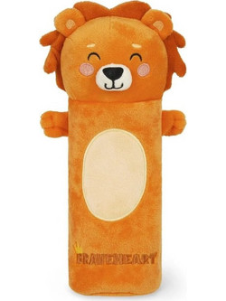Legami Plush Lion Κασετίνα Βαρελάκι Πορτοκαλί PPC0006