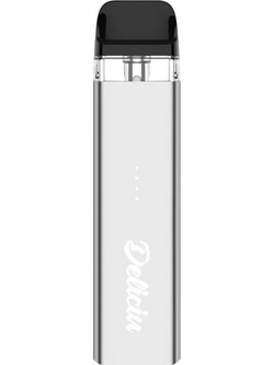 Vaporesso Deliciu Mate Grey Ηλεκτρονικό Τσιγάρο Pod Kit 2ml με Ενσωματωμένη Μπαταρία