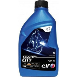 Elf Scooter 4 City Ημισυνθετικό Λάδι Μηχανής 4T 10W-40 1lt
