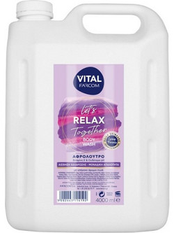 Farcom Relax Αφρόλουτρο σε Gel Refill 4lt