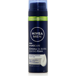 Nivea Hydrocare Αφρός Ξυρίσματος 200ml