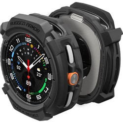 Spigen Rugged Armor Πλαστική Θήκη για Samsung Galaxy Watch 8 Classic 46mm Μαύρη
