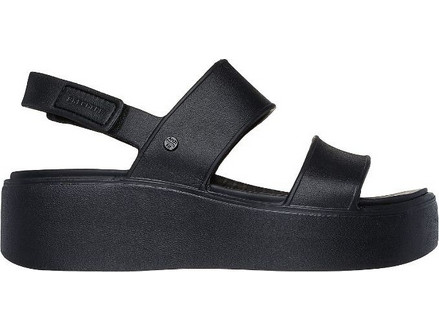 Skechers Arch Fit Upbeat Ανατομικές Καλοκαιρινές Γυναικείες Πλατφόρμες Χαμηλές Μαύρες 111257-BBK