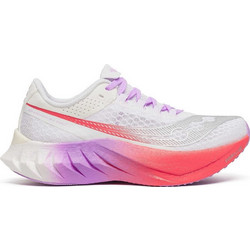 Saucony Endorphin Pro 4 Γυναικεία Αθλητικά Παπούτσια για Τρέξιμο Λευκά S10939-340