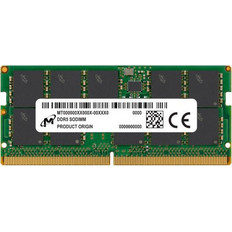 Micron 16GB (1X16GB) DDR5 RAM 5600MHz C46 SoDimm MTC10C1084S1TC56BR