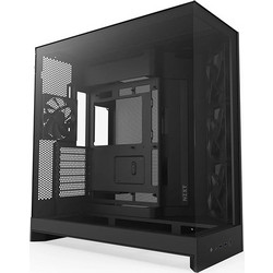 NZXT H9 Flow 2025 Black Midi Tower Κουτί Υπολογιστή με Πλαϊνό Παράθυρο