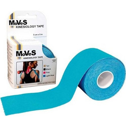 MVS Ταινία Κινησιολογίας 5cm x 5m Γαλάζια 1τμχ