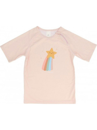 Tutete Monneka Starlight Αντηλιακό UV Βρεφικό Μαγιό Μπλούζα για Κορίτσι Ροζ