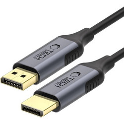 Tech-Protect Καλώδιο DisplayPort 1.4 to DisplayPort Male 2m Black 5906302321803