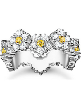 Thomas Sabo Γυναικείο Δαχτυλίδι Ασημί TR2337-051-4