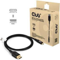 CLUB3D Καλώδιο DisplayPort 2.1 to USB-C Male 1m Black CAC-1559
