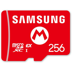 Samsung Nintendo Switch 2 Mario microSDXC 256GB UHS-I