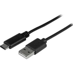 StarTech USB-A to USB-C 1m Black 65030861786
