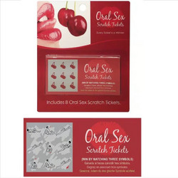 Kheper Oral Sex Scratch Tickets Ερωτικό Παιχνίδι