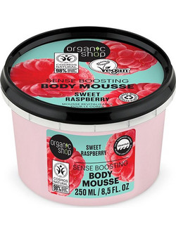 Natura Siberica Sweet Raspberry Ενυδατική Mousse Σώματος 250ml