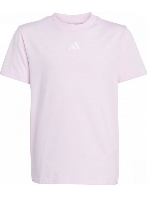 Adidas Παιδικό T-Shirt Κοντομάνικο Ροζ Λιλά JW0004