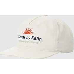 Katin Ανδρικό Καπέλο Jockey με Δίχτυ Snapback Υφασμάτινο Λευκό SP24HTKAN-BKWS