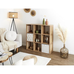 Home Deco Bali Βιβλιοθήκη 99.6x32x99cm HD0246