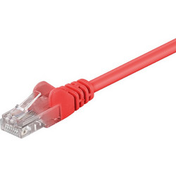 Goobay U/UTP Cat.5e Καλώδιο Δικτύου Ethernet 5m Red 68379