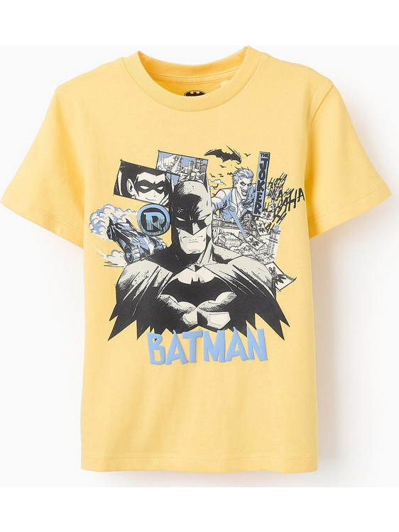 Zippy Batman Παιδικό T-Shirt Κοντομάνικο Κίτρινο 31070469042