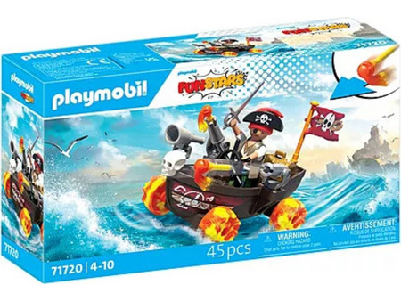 Playmobil Funstars Crazy Kart Πειρατής για 4-10 Ετών 71720