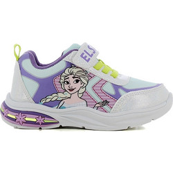 Migato Frozen Παιδικά Sneakers Λευκά Μωβ Lime 100024497-001